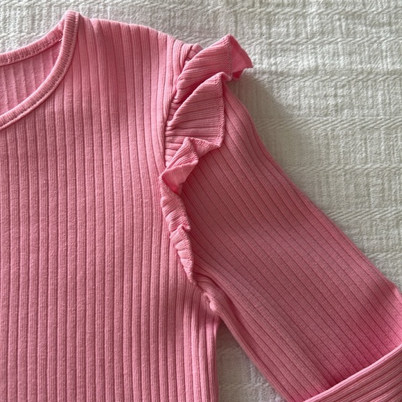 H&M Pink Ruffle Sleeve Dress - Picture 3 of 3